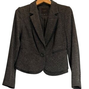 The Limited Dark Brown Blazer